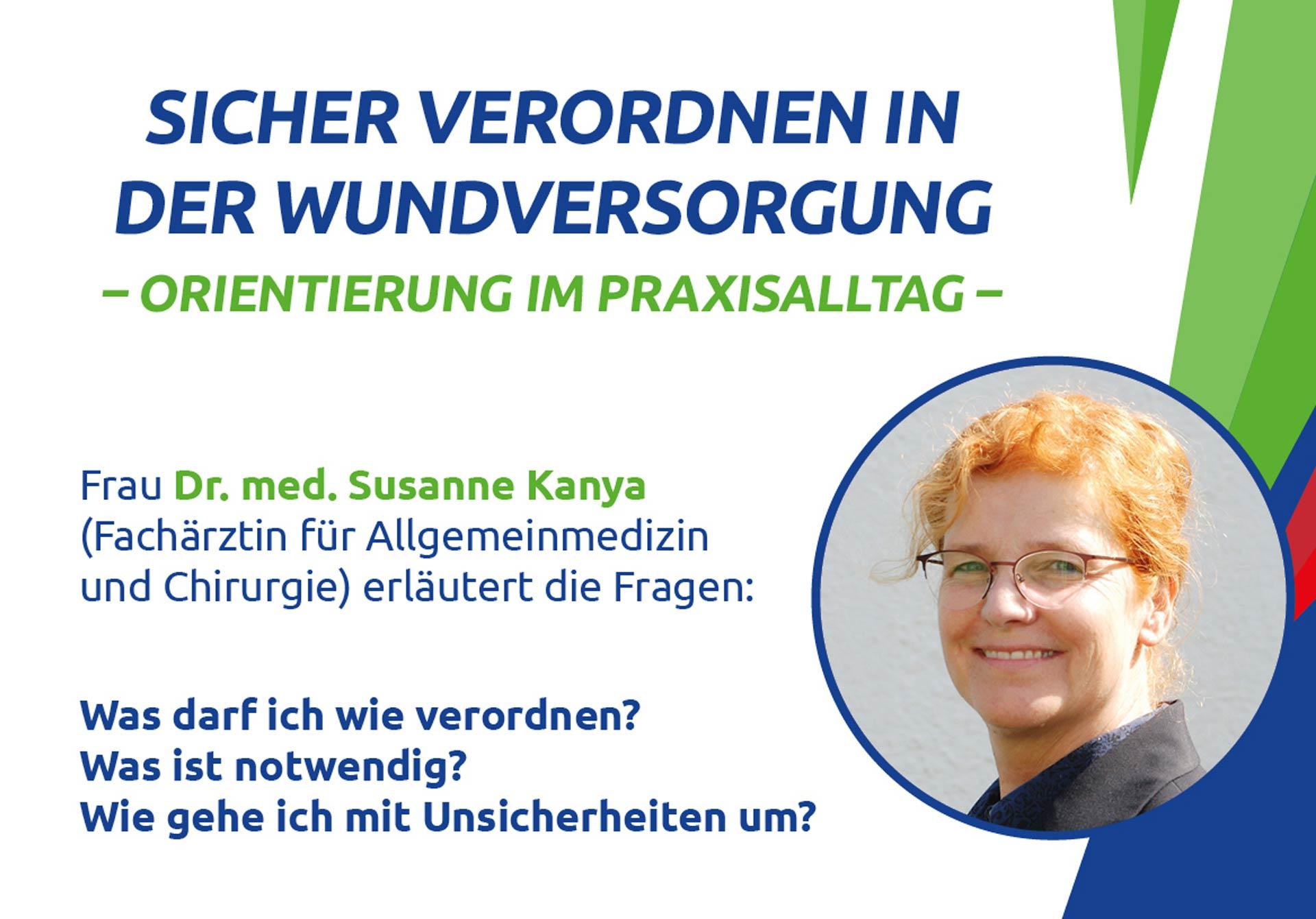 Ärzte-Webinar mit Frau Dr. Susanne Kanya